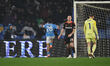 Antonio Vergara of S.S.C. Napoli celebrates after scoring the goal to make it 1-1 during t...