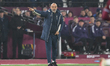 Nuno Espirito Santo, manager of West Ham United, points during the Premier League match be...
