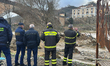 In Cosenza, Italy, on February 13, 2026, the historic center of Cosenza experiences floodi...
