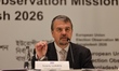 Ivars Ijabs, Chief Observer of the European Union Election Observation Mission, speaks at...