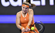 Karolina Muchova of the Czech Republic competes in her women's singles final match against...