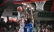 Ike Iroegbu plays for Openjob Metis Varese during the LBA match between Openjob Metis Vare...