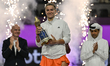 DOHA, QATAR – FEBRUARY 14: Singles winner Karolina Muchova of the Czech Republic celebrat...