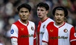 Feyenoord Rotterdam defender Tsuyoshi Watanabe plays during the match between SC Feyenoord...