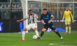 Bremer (Juventus Turin) and Lautaro Martínez (Inter Milan) battle for the ball during the...