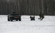 Soldiers of the Polish army participate in an open test of unmanned weapon systems conduct...