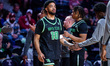 COLE FRANKLIN (10) of the North Texas Mean Green is announced as a starter before an NCAA...