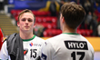 LANGHOFF Matthes and GRONDAHL Tobias Schjolberg of Fuchse Berlin react during the EHF Cham...