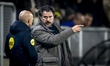 NAC Breda trainer Carl Hoefkens is present during the match between NAC Breda and FC Volen...