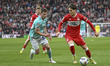 Hayden Hackney of Middlesbrough plays during the Sky Bet Championship match between Middle...