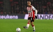 Sergino Dest of PSV passes the ball during the match PSV vs Heerenveen at the Philips Stad...