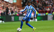 Joel Ndala of Sheffield Wednesday plays during the Sky Bet Championship match between Shef...