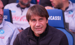 Antonio Conte is the Head Coach of SSC Napoli during the match between Atalanta BC and SSC...