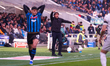 Antonio Conte is the Head Coach of SSC Napoli during the match between Atalanta BC and SSC...