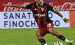 Ian Subiabre of River Plate plays during the match between River Plate and River Plate at...