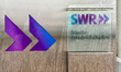 The SWR logo is on the building wall of the TV and Radio studio SWR Studio in Friedrichsha...