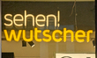 The exterior of the Sehen!Wutscher optical store is in Salzburg, Austria, on February 27,...
