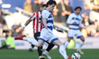 Ronnie Edwards of Queens Park Rangers clears the ball during the Sky Bet Championship matc...