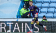 Carl Rushworth of Coventry City is in action during the Sky Bet Championship match between...