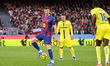 Robert Lewandowski plays during the match between FC Barcelona and Villarreal CF, correspo...