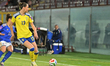 Bella Andersson participates in the UEFA Women's World Cup 2027 Qualifying group stage mat...