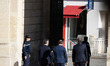 Sebastien Lecornu, France's Prime Minister, Philippe Tabarot, the Minister of Transport, a...