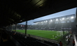 The stadium has an inside view before the Premier League match between Fulham and West Ham...