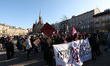 Participants of the 21st Krakow Manifa march through the streets under the slogan 'The Pow...