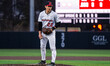Andrew Rondini, 22, of the Rutgers Scarlet Knights is on the mound during an NCAA baseball...
