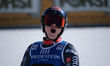 Camille Cerutti from France competes in the AUDI FIS Ski World Cup 2025/2026, Women's Supe...