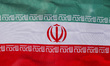 Flag of Iran is seen during 'Hands off Iran' rally at the Main Square in Krakow, Poland on...