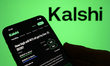 A betting page for the price of oil on December 31, 2026, appears on the Kalshi app of a s...