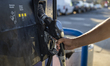 A gasoline pump is at a Sunoco gas station in Alexandria, Virginia, USA, on March 9, 2025....