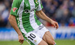 Abde Ezzalzouli of Real Betis Balompie is in action with the ball during the LaLiga EA Spo...