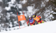 Para Alpine Skiing Maya FUEGENSCHUH (GER) and guide HOLZMANN Johanna compete in the Women'...