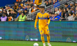 Tigres midfielder, Juan Brunetta, appears during the Concacaf Champions Cup Round One, Fir...
