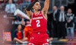 Nick Boyd #2 of the Wisconsin Badgers attempts a three-pointer against the Illinois Fighti...