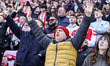 Sunderland fans gather before the Premier League match between Sunderland and Brighton & H...
