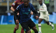 Ange-Yoan Bonny of FC Internazionale is in action during the Serie A football match betwee...