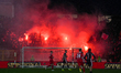 Supporters of Palermo FC attend the match between AC Monza and Palermo FC in Serie B at U-...
