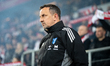 Mariusz Misiura, head coach of Wisla Plock, is seen during the game between KS Cracovia an...