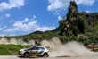 Participants compete on the third day of the FIA World Rally Championship WRC Safari Rally...