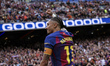 Raphina of FC Barcelona celebrates after scoring a goal during the La Liga EA Sports 2025/...