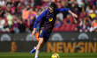 Robert Lewandowski centre-forward of Barcelona and Poland during the warm-up before the La...