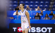 Cecilia Zandalasini #9 of Italy celebrates during the 2026 FIBA World Cup Qualifying Tourn...