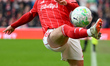 Neco Williams of Nottingham Forest in action during the Premier League match between Notti...