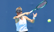 Magdalena Frech during Miami Open WTA tennis tournament trainings in Miami, USA, on March...