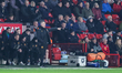 Cambridge United manager Neil Harris gestures during the Sky Bet League 2 match between Wa...