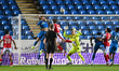 Jimmy Jay Morgan of Peterborough United scores the team's second goal during the Sky Bet L...