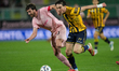 Alessio Cacciamani of SS Juve Stabia plays during the Serie B match between Palermo FC and...